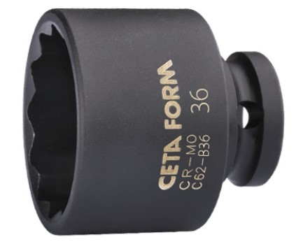1/2"12 Köşe Havalı Lokma Anahtar-32Mm - 1