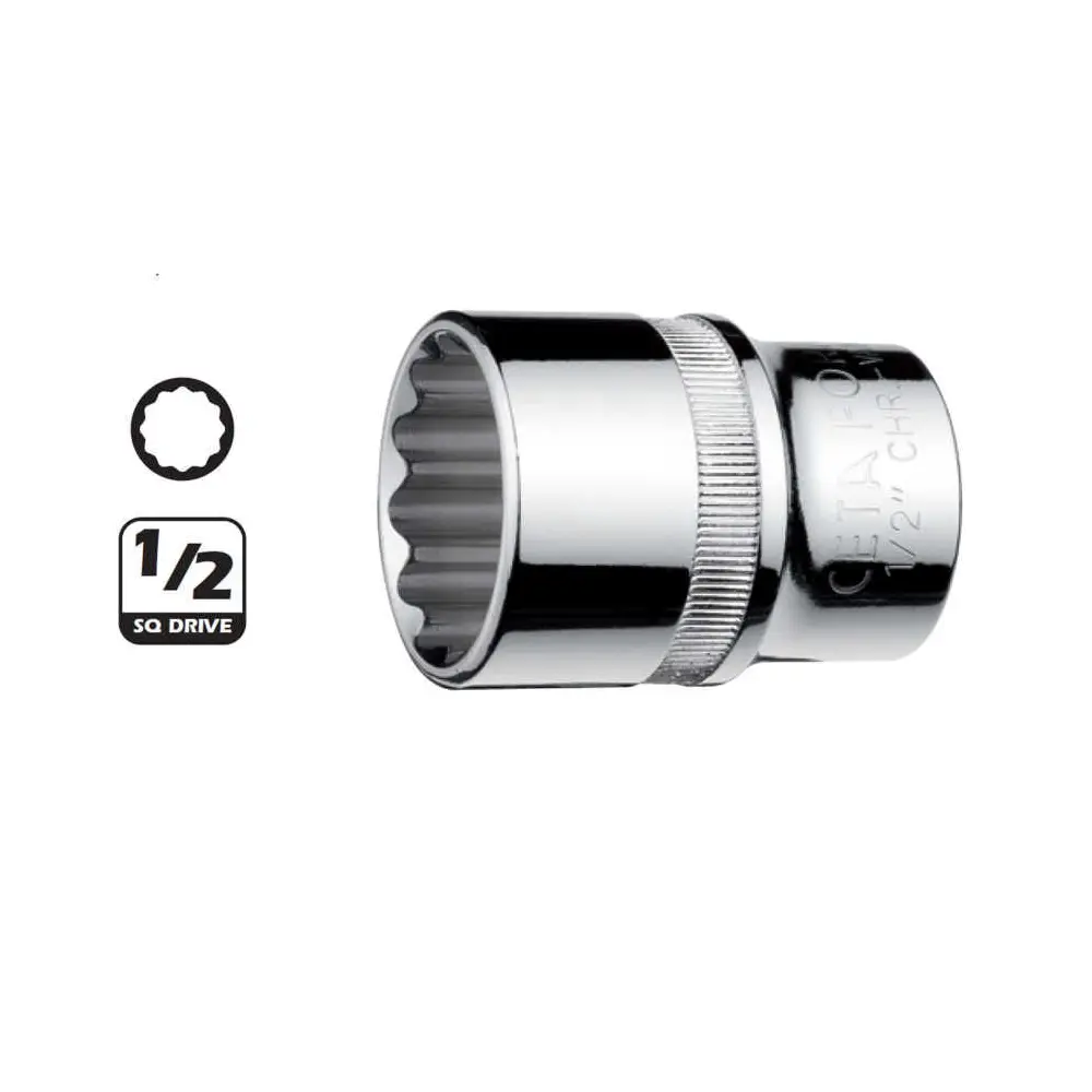 1/2"12 Köşe Lokma Anahtar-28Mm C22-B28 - 1