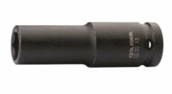 1/2"6 Köşe Derin Havalı Lokma Anahtar-12Mm - 1