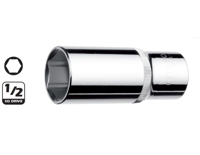 1/2"6 Köşe Derin Lokma Anahtar-20Mm - 1