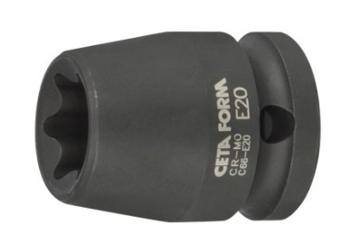 1/2"Dış Torx Havalı Lokma Anahtar-E12 - 1