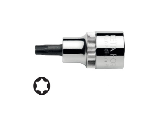 1/2"Torx Uçlu Lokma/Kısa Tip-T27X55Mm - 1