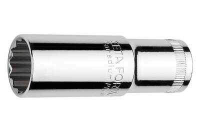 1/4"12 Köşe Derin Lokma Anahtar-10Mm - 1