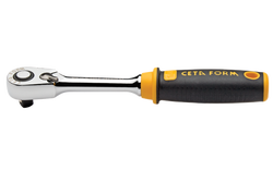 1/4"Düğmeli Cırcır Kolu/Kompakt Kafa C01-11 - 3
