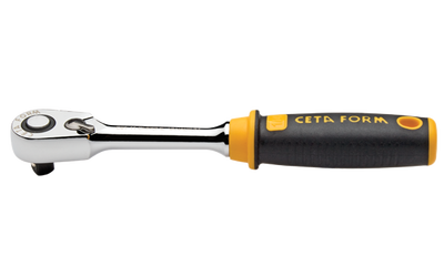 1/4"Düğmeli Cırcır Kolu/Kompakt Kafa C01-11 - 1