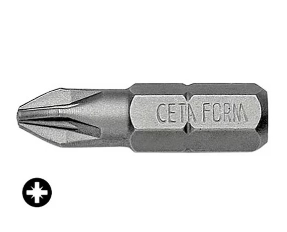 1/4"Pozidriv Bits Uç-Pz3X25Mm - 1