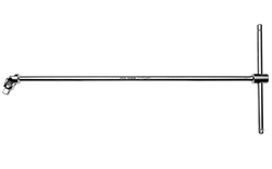 1/4"T Saplı Oynar Başlı Lokma Kolu-495Mm - 7