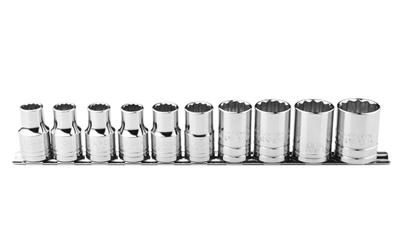 10 Pc.1/4"12 Köşe Lokma Anahtar Tk./Sae - 1