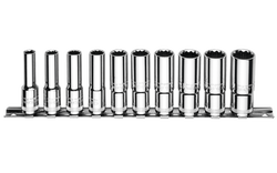 10 Pc.3/8"12 Köşe Derin Lokma Anahtar Tk. - 9