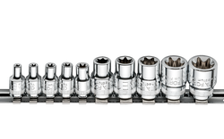10 Pc.3/8"Dış Torx Lokma Anahtar Takımı - 4
