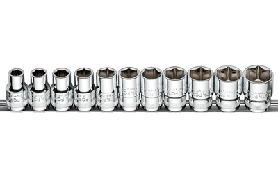 11 Parça 1/2''6 Köşe Lokma Anahtar Takımı C22-RH11 - 1
