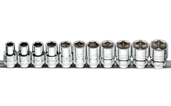 11 Parça 1/2''6 Köşe Lokma Anahtar Takımı C22-RH11 - 12