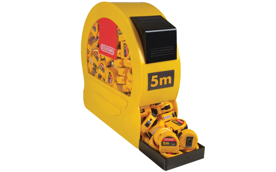 120 Pc.Compact Şerit Metre Teşhir Ünitesi-5 Mx16Mm - 1