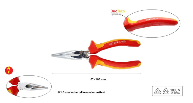 160Mm 1000V Kargaburun/Vde - Thumbnail