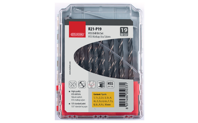 19 Pc.Hss Matkap Ucu Takım R21-P19 - 1