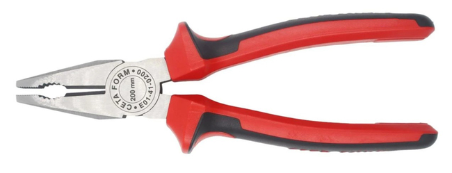 200Mm Kombine Pense/Polisajlı-Duotech Sap