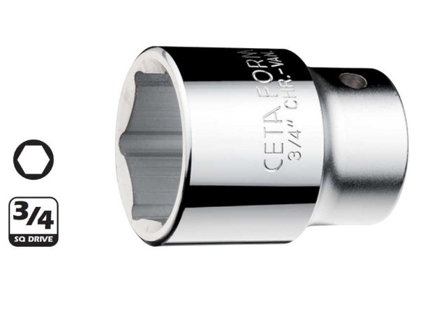 3/4"6 Köşe Lokma Anahtar-41Mm - 1