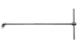 3/8"T Saplı Oynar Başlı Lokma Kolu-500Mm - 4