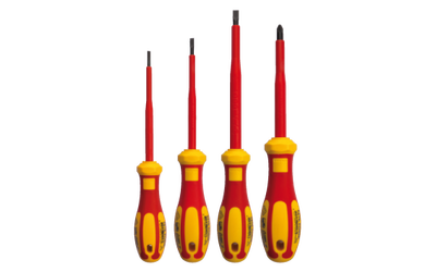 4 Pc.C-Plus 1000V Tornavida Tk.-Düz/Pz - 1