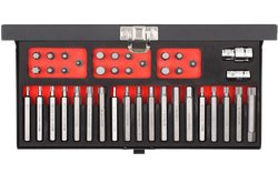 40 Pc.H10 Torx-Allen-Xzn Lok.Bits Uç Tk./Metal K. - Thumbnail