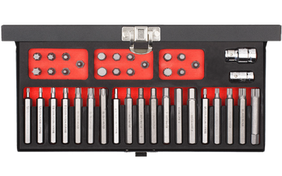40 Pc.H10 Torx-Allen-Xzn Lok.Bits Uç Tk./Metal K. - 1