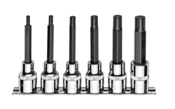 6 Pc.1/2"Rıbe Uçlu Lokma Tk./Uzun Tip/Raylı - 9
