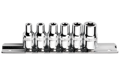 6 Pc.1/4"Dış Torx Lokma Anahtar Tk. - 1