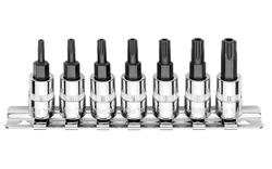 7 Pc.1/4"5 Köşe Delikli Torx Uçlu Lokma Takımı - 4