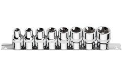 8 Pc.1/2''Dış Torx Lokma Anahtar Tk./Raylı - Thumbnail
