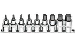 9 Parça 1/2"Allen Uçlu Lokma Takımı-Kısa Tip - 8