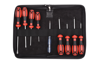 9 Pc.C-Plus Tornavidatakımı/Deri Çantalı - 1
