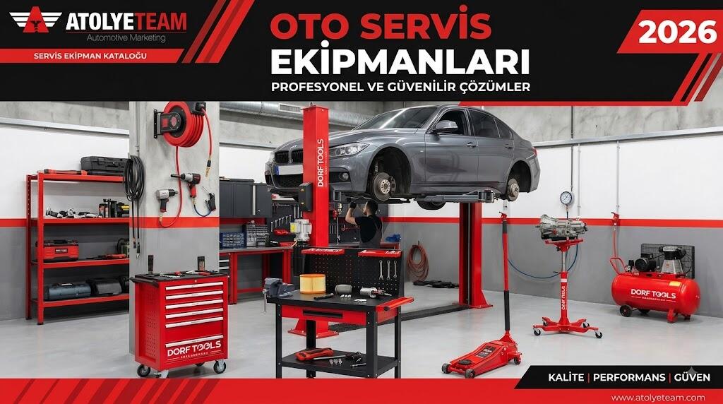 Oto Servis Ekipmanları Rehberi: İşletmenizin Verimliliğini ve Kazancını Artıracak En İyi Çözümler