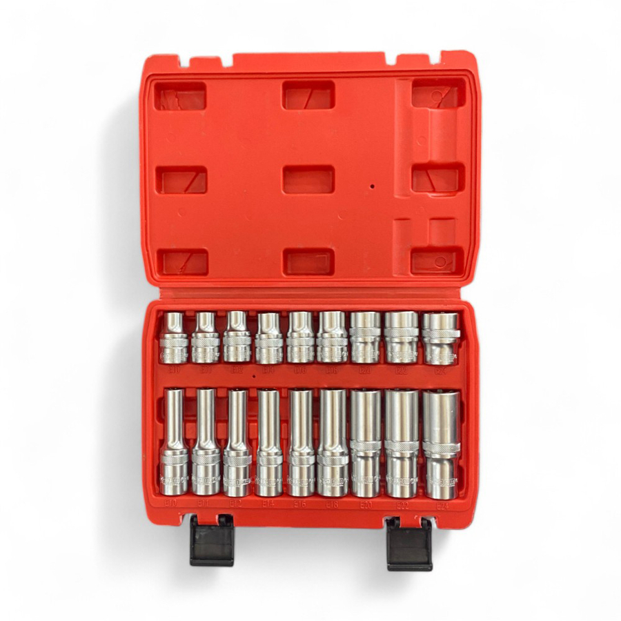 ARM 18 Parça E-İç Torx Lokma Seti Uzun-Kısa - 1