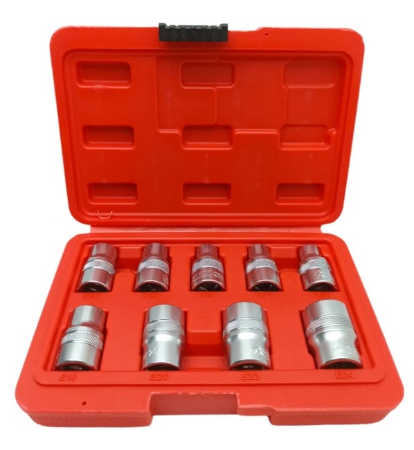 Arm 9 Parça Lokma Set Star Torx Dişi 1/2 - Thumbnail