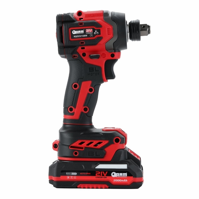 ARM RB-SD2108W 21V 320 Nm Güçlü Çift Akülü Şarjlı Somun Sıkma ve Vidalama Makinesi - Thumbnail