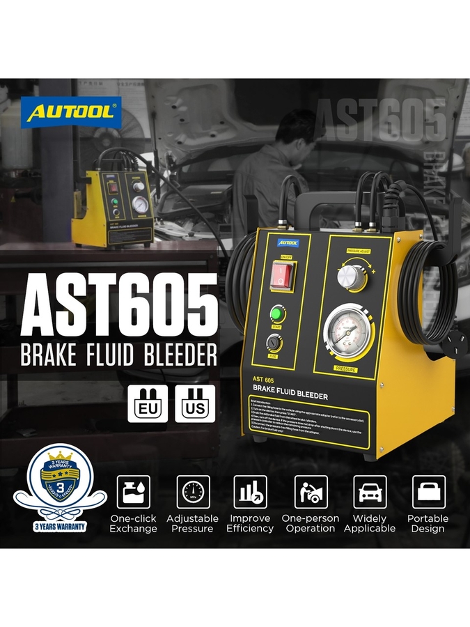 Autool AST605 Fren Hidrolik Yağı Değiştirme Cihazı - 2