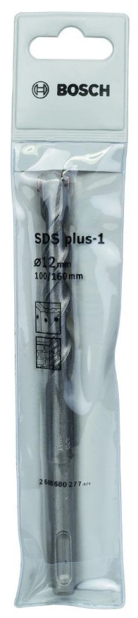 Bosch 12 x 160 mm Sds Plus-1 Kırıcı Delici Matkap Ucu 2608680277 - 1
