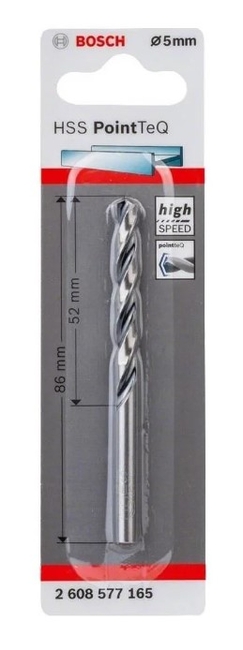 Bosch HSS POINT TEQ Metal Matkap Ucu 5 MM - Thumbnail