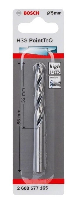 Bosch HSS POINT TEQ Metal Matkap Ucu 5 MM - 2