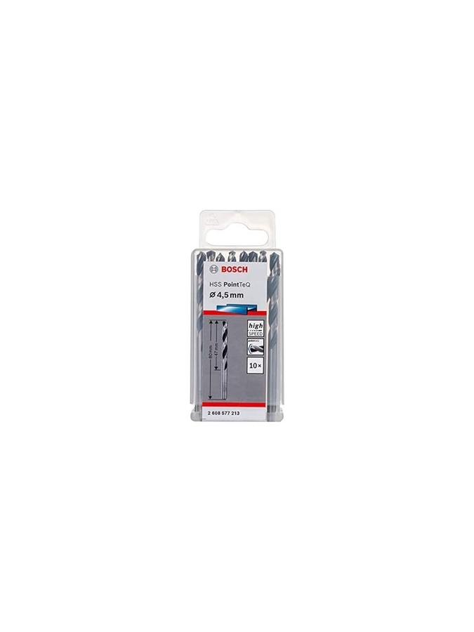 Bosch Hss-Pointteq 4,5 mm 10'lu Paket Matkap Ucu - 2608577213 - 1