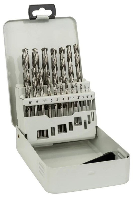 Bosch Metal Matkap Ucu HSS-G DIN 338 Set (19 Parça) - 2607018726 - 1