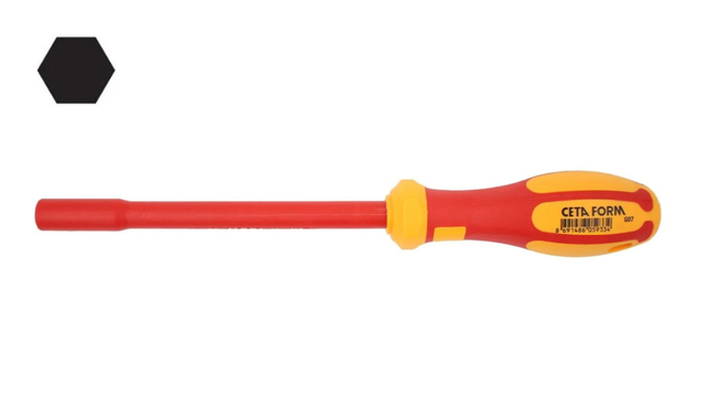 CETA FORM - C-Plus 1000V Lokma Uçlu Tornavida/Vde-13X125Mm CETA FORM - C-Plus 1000V Lokma Uçlu Tornavida/Vde-13X125Mm