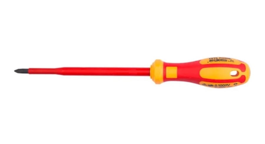 C-Plus 1000V Pozidriv Uçlu Tornavida/Vde-Pz0X60Mm - 1