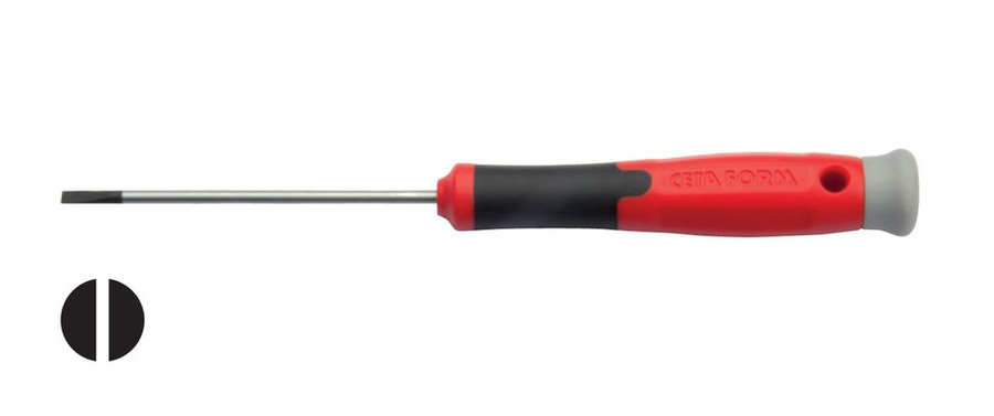 C-Tronıc Düz Uçlu Elektronikçi Tornavida-3X150Mm - 1