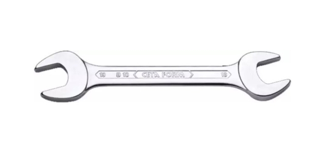 CETA FORM - Çatal iki Ağız Anahtar (Kısa Tip) - 16x17 mm CETA FORM - Çatal iki Ağız Anahtar (Kısa Tip) - 16x17 mm