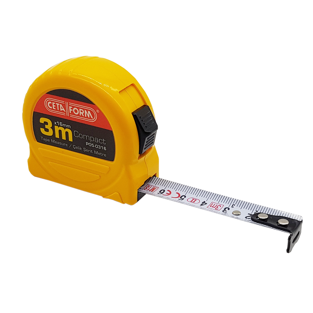 CETA FORM - Compact Şerit Metre-3 Mx16Mm P05-0316