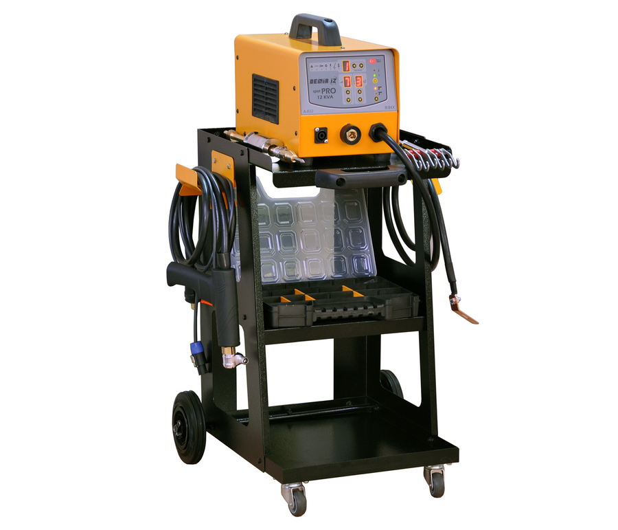 DEMİRİZ 12 kVA Elektronik Akım/Zaman Kontrollü Kaporta Çektirme Makinası Seti - 1