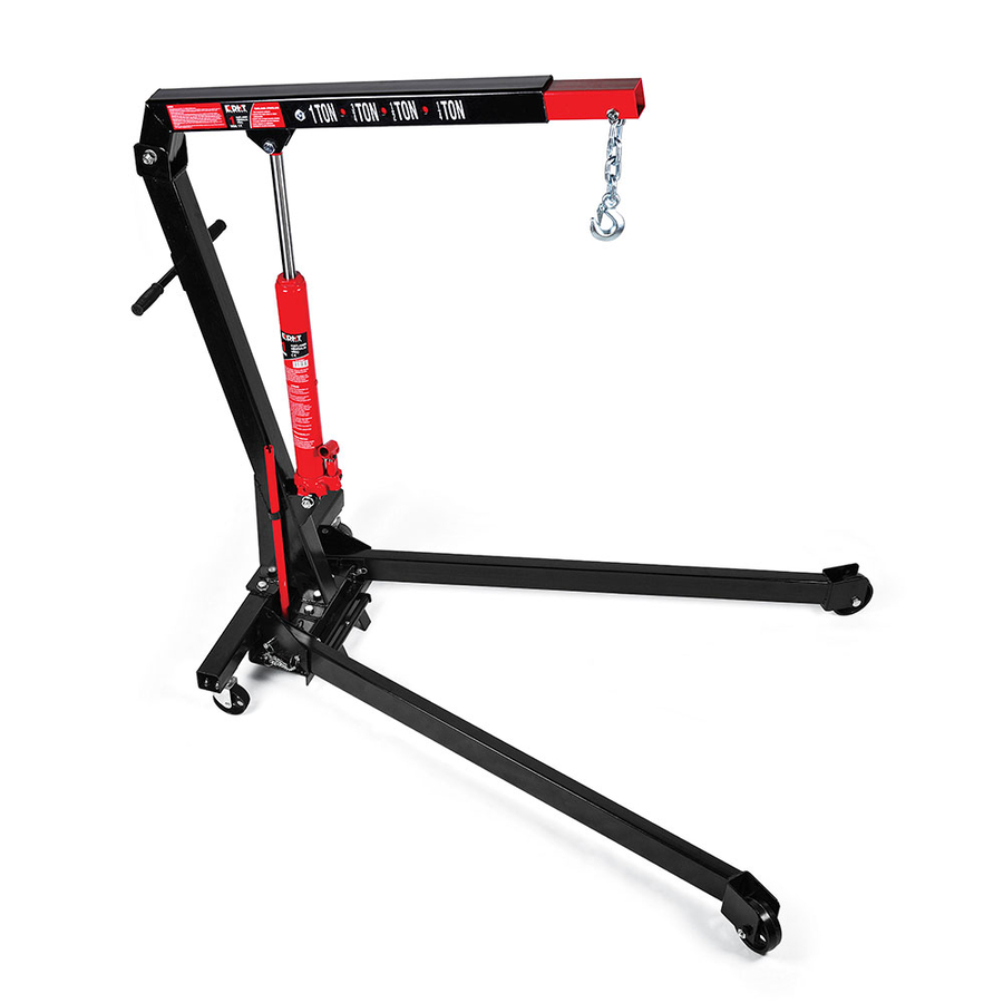 DHT 1 Ton Katlanır Hidrolik Vinç D12030001 - 1