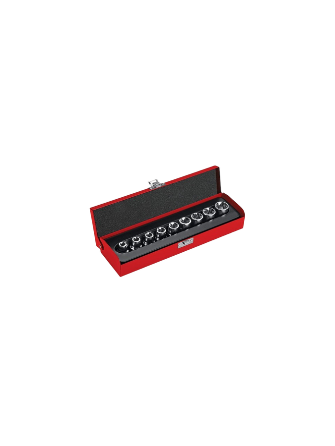 Dht 1/2 Star Torx Lokma Takımı 9 Parça D02128309 - 1