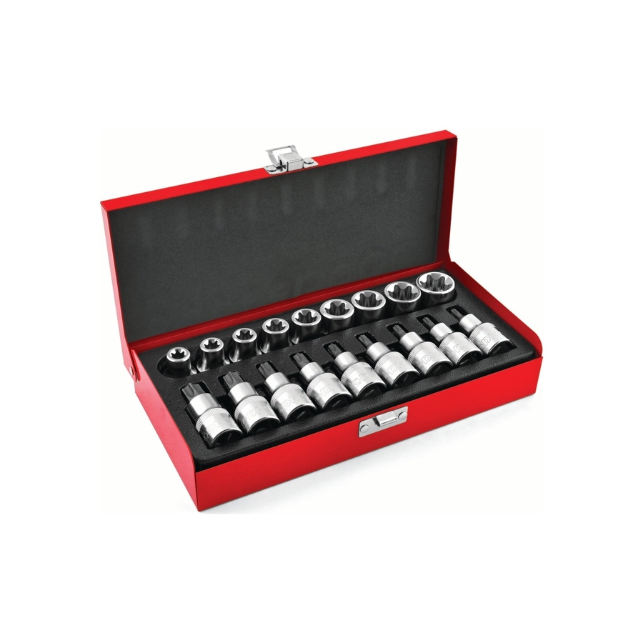 DHT 18 Parça 1/2 İç-Dış Torx Lokma D02128618 - 1